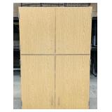 Wall Cabinet by Case Systems, 36" w x 16" d x 52"h Wall Cabinet by Case Systems, 36" w x 16" d x 52"h