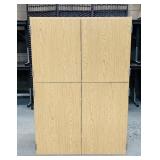 Wall Cabinet by Case Systems, 36 w x 16" d x 52"h Wall Cabinet by Case Systems, 36 w x 16" d x 52"h