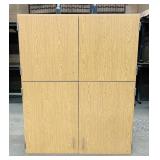 Wall Cabinet by Case Systems, 42" w x 16" d x 52"h Wall Cabinet by Case Systems, 42" w x 16" d x 52"h