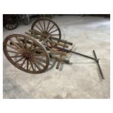 2 Wheel Military US Army Cart
