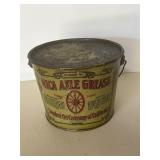Vintage can advertising Axle Grease