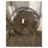 Metal Hose Reel with Fire Hose