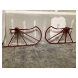 1 Pair of Sleigh Runners for Cart Axel