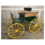 Wicker Sided Pony Cut Under Phaeton