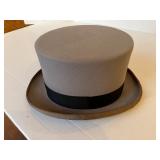 Grey top hat