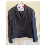 Talbots 10 black jacket (ladies)