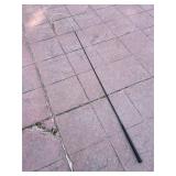 Whips, single, plaited