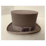 Grey (Christies of London) top hat