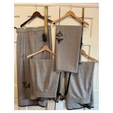 Huge large feathered set: 2 aprons, 2 lap robes