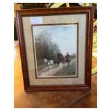 Tandem framed print Frame 37 1/2 H x 33 L