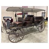 4 Seat Natural Fringe Top Surrey