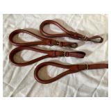 Set of 4 Leather Grab Handles