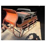 Pony Sleigh with Shafts