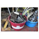 Tubs of Used Parts