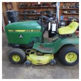 John Deere 160 Riding Mower, Starts with Ether