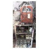 Lincoln 225 Amp Welder, Work Cart,