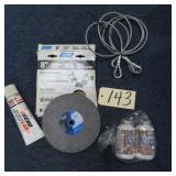 8" Norton Grinding Wheel, Copper Anti-Sieze