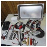 Crossfire Protective Eyewear, Testers, Staple Gun,