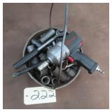 1/2" Air Impact and Sockets, works