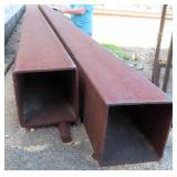 (2) 4x4 Steel Posts   about 15
