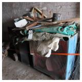 Wall Lot: Must Take All incl Saw, Fan, Pots