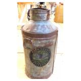 Napa County Metal Can, 26"h