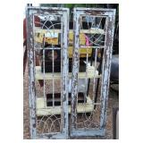 (2) Home Decor Wall Hangings 58"x17"