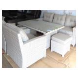 Six Piece Outdoor Patio Set, $3500 Retail