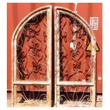 60"H Wall Hanging, Home Decor, Metal/Wood