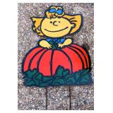 39"h Metal Peanuts, The Great Pumpkin