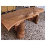 Heavy Wooden Bench