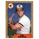 Twenty (20) 1987 Topps Cal Ripken Jr. #784