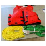 Fall Protection Lanyard, Unused, In Bag