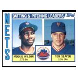 Thirty (30) 1984 Topps Mets Checklist #246