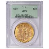 $3000 PCGS Guide: 1920 Saint-Gaudens Gold $20