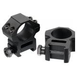 NEW AccuShot Picatinny/Weaver 2-piece 1" Rings