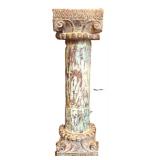 33"h Wood Pedestal