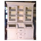 White Solid Wood Plantation Desk