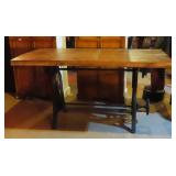 Industrial Tilt Top Dining/Draftsman Table