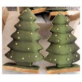 TWO (2) Fabric over Foam Trees