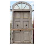 103"x50" Double Door with Metal Hardware