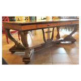 19th Century Italian Table/Desk (marble broken)