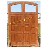 73"x109" Double Hinged Doors with 1/2 Doors
