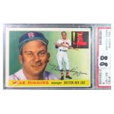 1955 Topps Baseball Mike Higgins PSA 6
