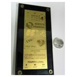 Denver Broncos Gold Ticket, only 3500 Made