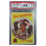 1959 Topps #440 LEW BURDETTE PSA 7