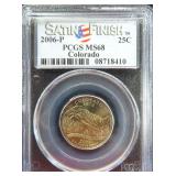 2006-P Colorado Quarter Satin Finish PCGS MS68