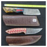 TWO (2) Knives incl. Damascus