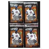 Four (4) 2003 Victory MLB Unopened Packs