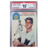 1954 Topps Baseball Jerry Lane PSA 5